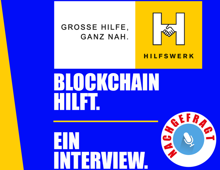Blockchain hilft. Interview mit dem Wiener Hilfswerk