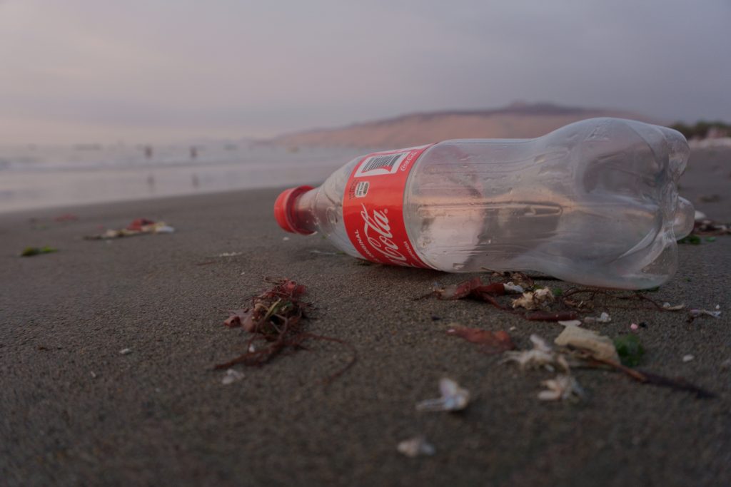 Coca Cola Plastikmüll